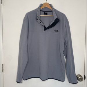 The North Face 1/4 Button Pullover Fleece, Size XL